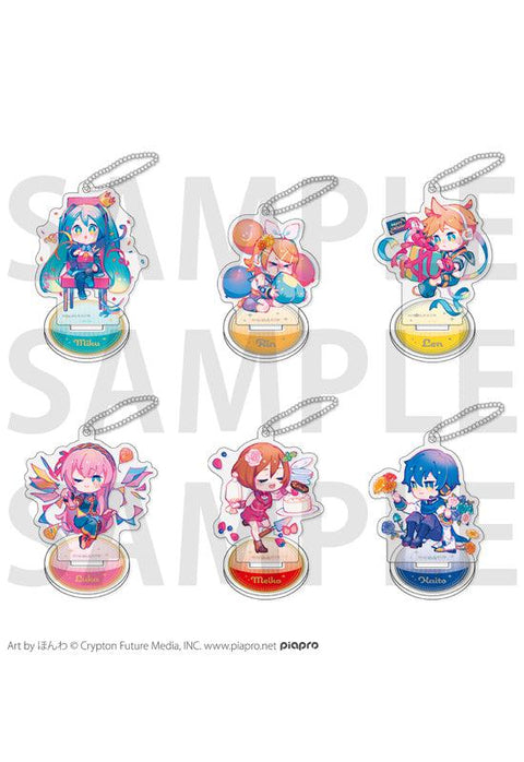 Hatsune Miku Happy 16th Birthday EDITH -Dear Creators- Surprise Party Trading Mini Character Acrylic Key Chain