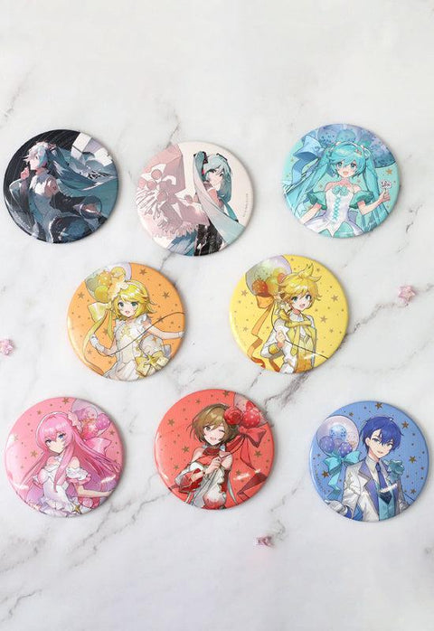 Hatsune Miku Series Movic Chara Badge Collection Hatsune Miku 16th Birthday(1 Random)