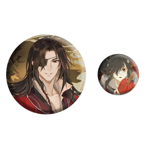 Heaven Official's Blessing / Tian Guan Ci Fu Tin Hua Cheng Can Badge Pin (2pc/set)