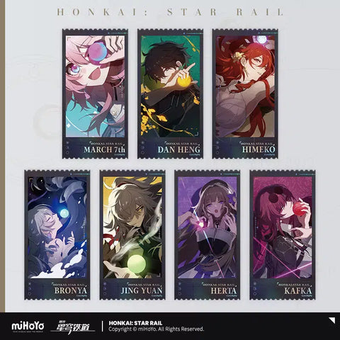 Honkai: Star Rail Departure Countdown Commemorative Ticket Set