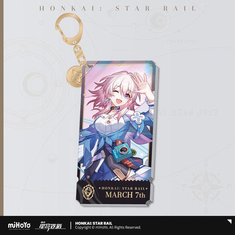 Honkai: Star Rail The Preservation Character Keychain