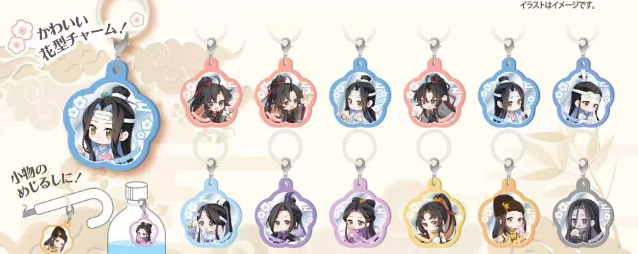 Mo Dao Zu Shi: The Master of Diabolism (Grandmaster of Demonic Cultivation) Marker Charm Trading Keychain
