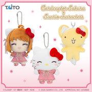 Taito Cardcaptor Sakura × Sanrio Characters Plush Mascot Clear Card Ver. Vol. 2