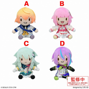 SEGA Project SEKAI Colorful Stage! feat. Hatsune Miku Fuwa Puchi Mini Plush – Wonderlands×Showtime Brand New World – Tsukasa Tenma / Emu Otori / Nene Kusanagi / Rui Kamishiro