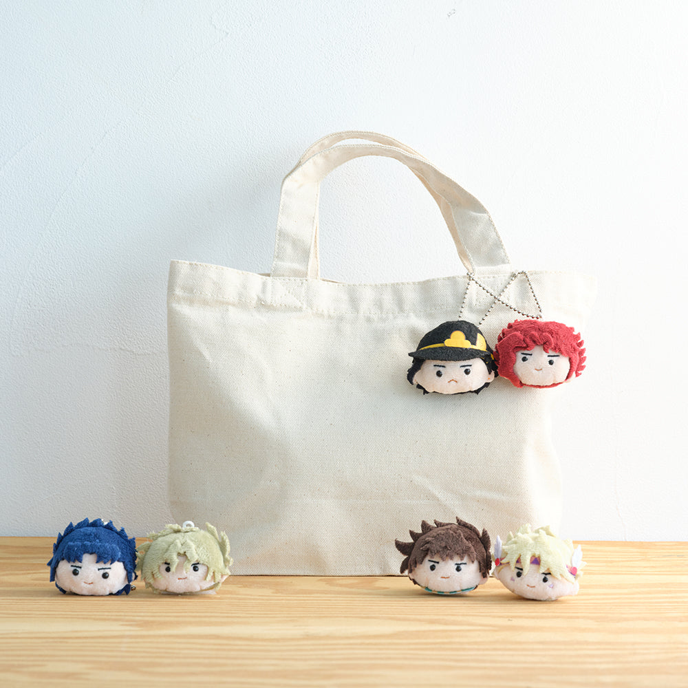 Bandai Namco THE★JOJO WORLD JoJo’s Bizarre Adventure Mini Face Plush Mascot Keychain – Blind Box