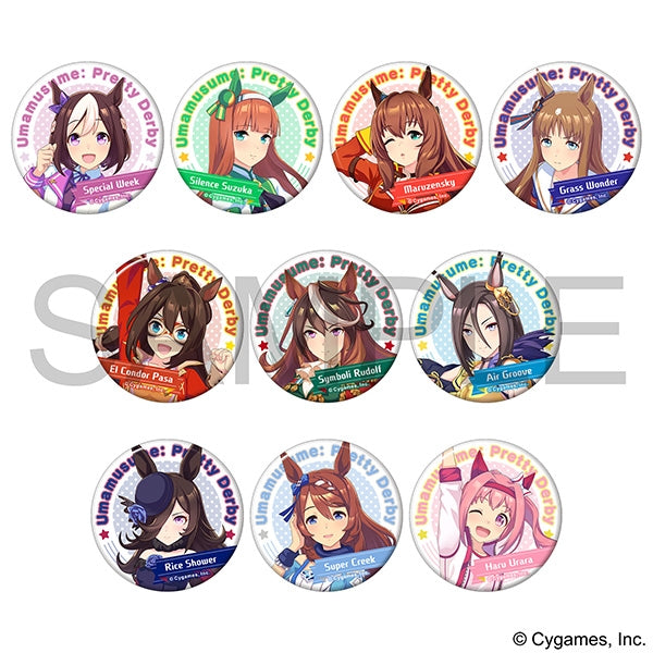Movic Umamusume: Pretty Derby Character Badge Collection Vol.1
