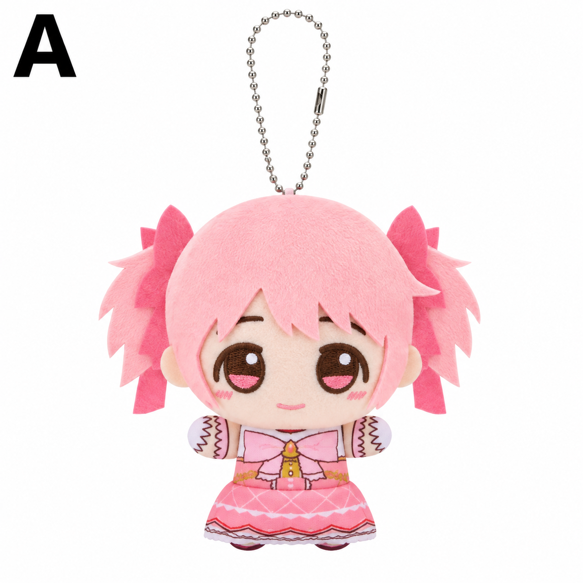 Banpresto Puella Magi Madoka Magica Chibi Gurumi Nui Plush – Madoka Kaname, Homura Akemi, Mami Tomoe & Sayaka Miki