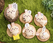 Chiikawa Usagi Darake Kuji E Prize Usagi Plush Badge – 1pc