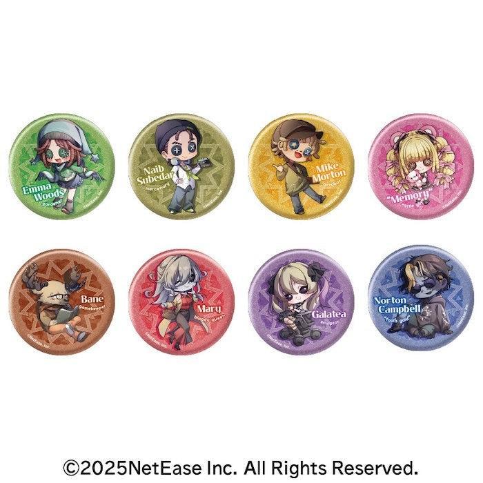 Identity V Glitter Can Badge Collection