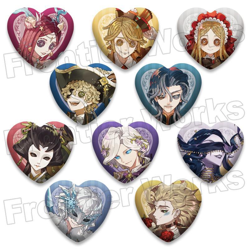 Identity V Sweet Tale Tea Time Trading Holo Heart Can Badge