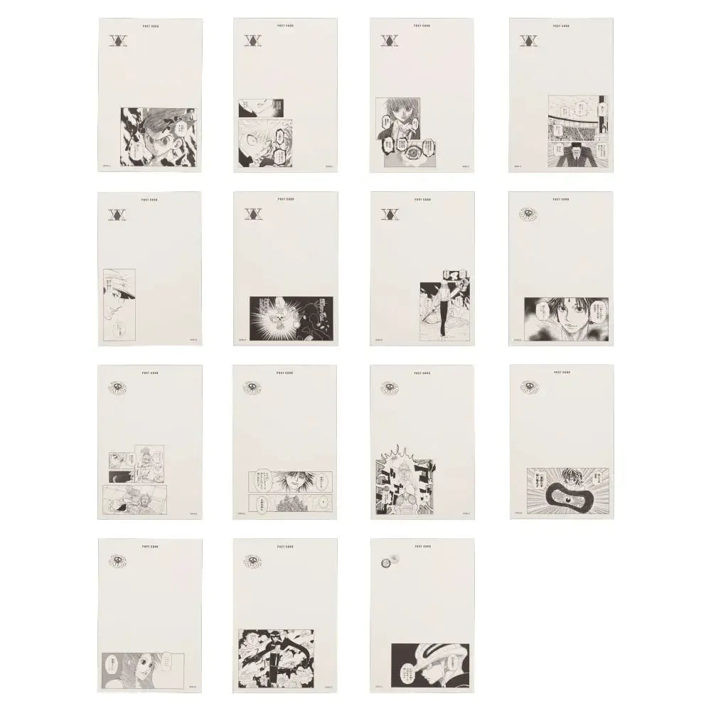 JUMP SHOP HUNTER×HUNTER Metallic Postcard Collection – Card Pack