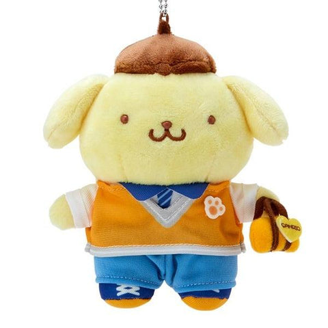 Japan Sanrio Original Mascot Holder - Pompompurin / Sanrio Academy Sparkle Club