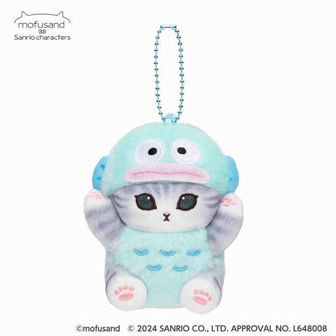 Japan mofusand X Sanrio Characters Plush Mascot Hangyodan