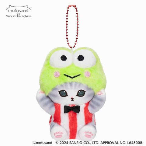 Japan mofusand X Sanrio Characters Plush Mascot Keroppi