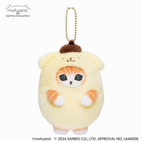 Japan mofusand x Sanrio Characters Plush Mascot Pompompurin