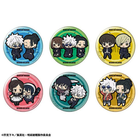 Jujutsu Kaisen MEGAHOUSE Metal Badge Collection Buddycolle ver. Hidden Inventory・Premature Death (1 Random Blind)