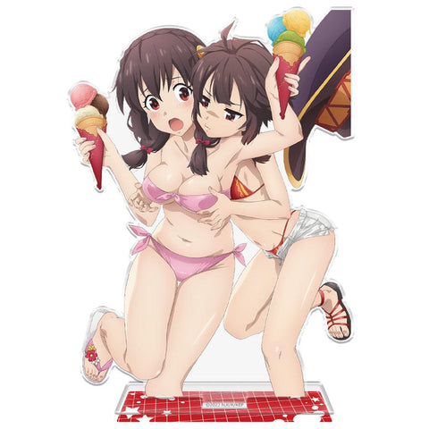 Kono Subarashii Sekai ni Bakuen wo! azumaker Acrylic Chara Stand D Megumin & Yunyun
