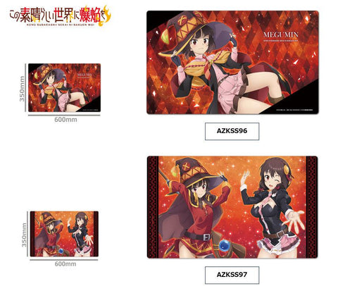 Kono Subarashii Sekai ni Bakuen wo! azumaker Character Rubber Mat A Megumin