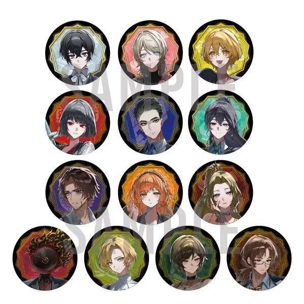 Limbus Company -Hell Chapter- Exhibition Exclusive Trading Character Can Badge