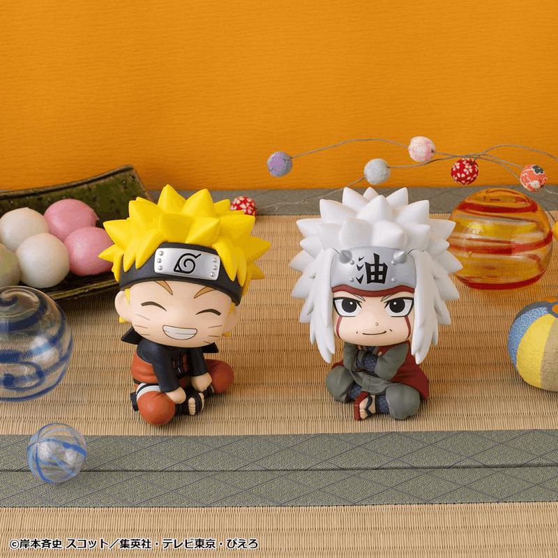 Lookup NARUTO Shippuden Naruto Uzumaki Smile ver. & Jiraiya set【with gift】