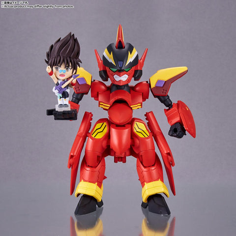 Macross 7 Bandai TINY SESSION VF-19 Custom Fire Valkyrie with Nekki Basara(JP)