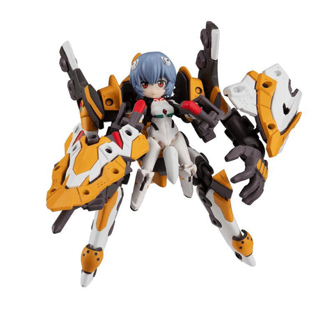 MegaHouse DESKTOP ARMY Evangelion： 3.0+1.0 Thrice Upon a Time Ayanami Rei & Evangelion No. 0 (Kai)(Repeat) Desktop Army Rebuild of Evangelion [PREORDER with deadline]