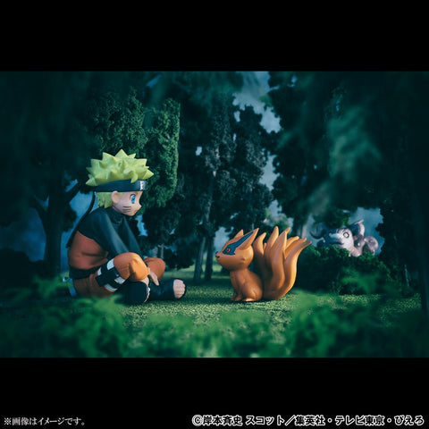 MegaHouse G.E.M. Series GAIDEN NARUTO SHIPPUDEN UZUMAKI NARUTO & BIJU SET (Repeat) [PREORDER with deadline]