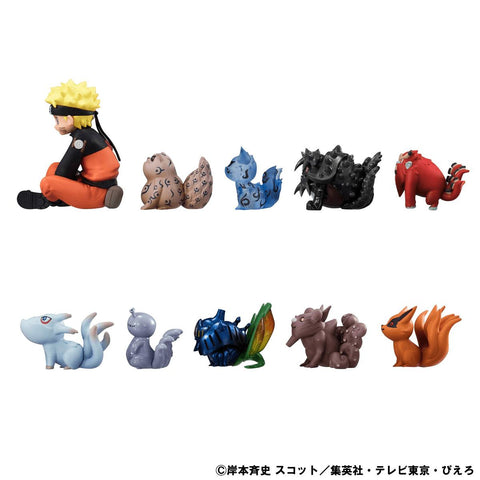 MegaHouse G.E.M. Series GAIDEN NARUTO SHIPPUDEN UZUMAKI NARUTO & BIJU SET (Repeat) [PREORDER with deadline]
