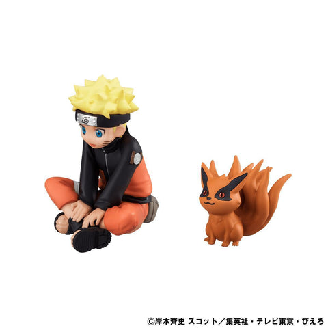 MegaHouse G.E.M. Series GAIDEN NARUTO SHIPPUDEN UZUMAKI NARUTO & BIJU SET (Repeat) [PREORDER with deadline]