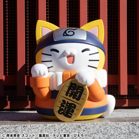 MegaHouse MEGA CAT PROJECT NARUTO Nyanto! The Big Series Nyaruto Fortune Cats Giant Ver. [PREORDER with deadline]