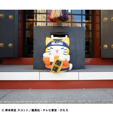 MegaHouse MEGA CAT PROJECT NARUTO Nyanto! The Big Series Nyaruto Fortune Cats Giant Ver. [PREORDER with deadline]