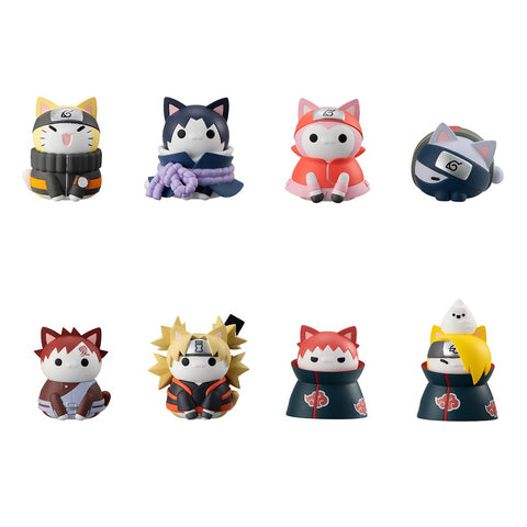 MegaHouse MEGA CAT PROJECT NARUTO Shippuden Nyaruto！ Ver. Battle with Akatsuki(Repeat) (full set) [preorder]