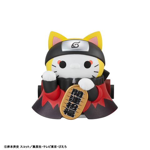 MegaHouse MEGA CAT PROJECT NARUTO Shippuden Nyaruto！FORTUNE CATS Naruto Uzumaki & friends Ver. [PREORDER with deadline]