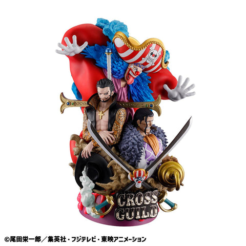 MegaHouse PETITRAMA DX ONE PIECE LOGBOX RE BIRTH 03 Cross Guild [PREORDER with deadline]