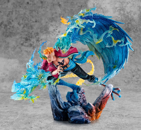 MegaHouse Portrait.Of.Pirates ONE PIECE “MAS-MAXIMUM” Leader of 1st group of Whitebeard Pirates Marco the Phoenix P.O.P. [PREORDER with deadline]