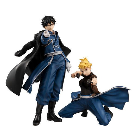 MegaHouse Precious G.E.M. FULLMETAL ALCHEMIST Roy Mustang & Liza Hawkeye(Repeat) [PREORDER with deadline]