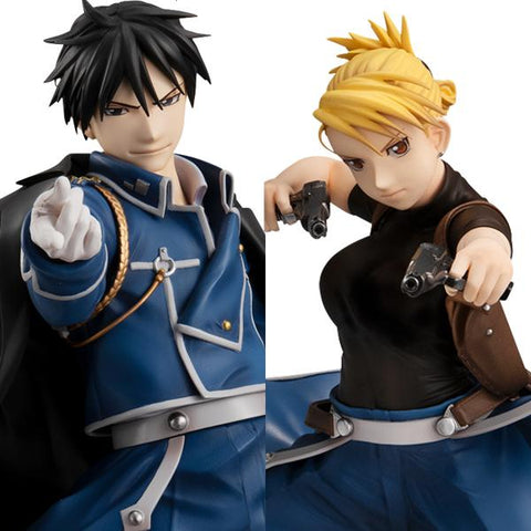 MegaHouse Precious G.E.M. FULLMETAL ALCHEMIST Roy Mustang & Liza Hawkeye(Repeat) [PREORDER with deadline]