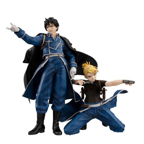 MegaHouse Precious G.E.M. FULLMETAL ALCHEMIST Roy Mustang & Liza Hawkeye(Repeat) [PREORDER with deadline]