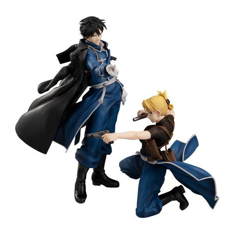 MegaHouse Precious G.E.M. FULLMETAL ALCHEMIST Roy Mustang & Liza Hawkeye(Repeat) [PREORDER with deadline]