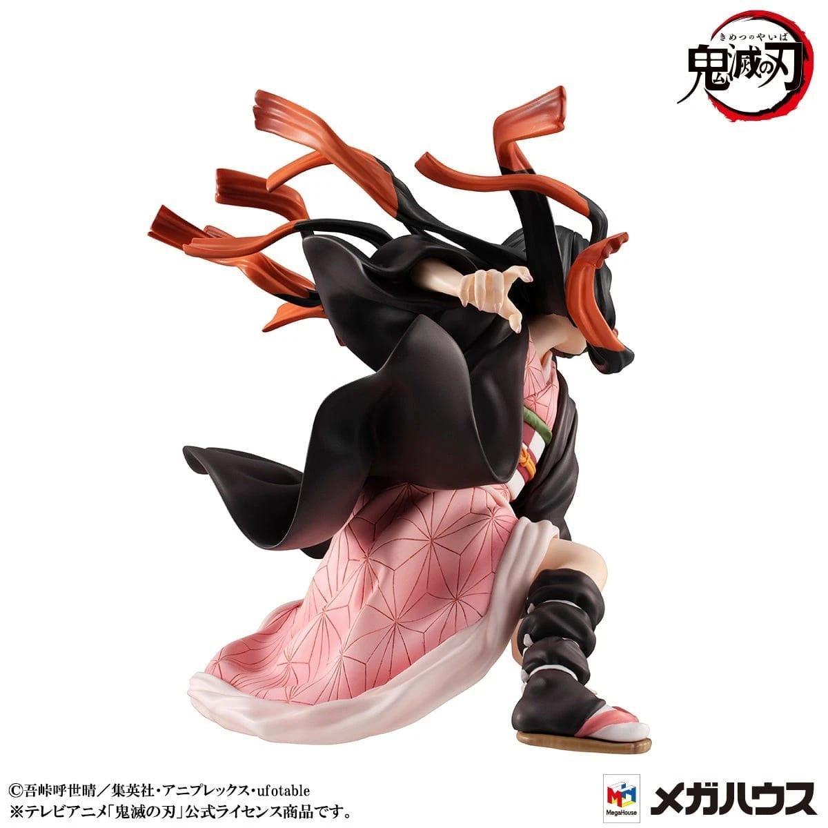 MegaHouse Precious G.E.M. Series Demon Slayer: Kimetsu no Yaiba Tanjiro Kamado and Nezuko Kamado figure set