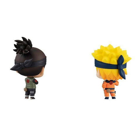 Megahouse Mega Buddy Series Naruto Iruka Umino & Naruto Uzumaki Set Limited Edition