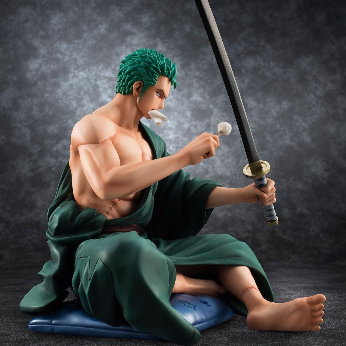 Megahouse One Piece Portrait.Of.Pirates (P.O.P) S.O.C Roronoa Zoro Figure