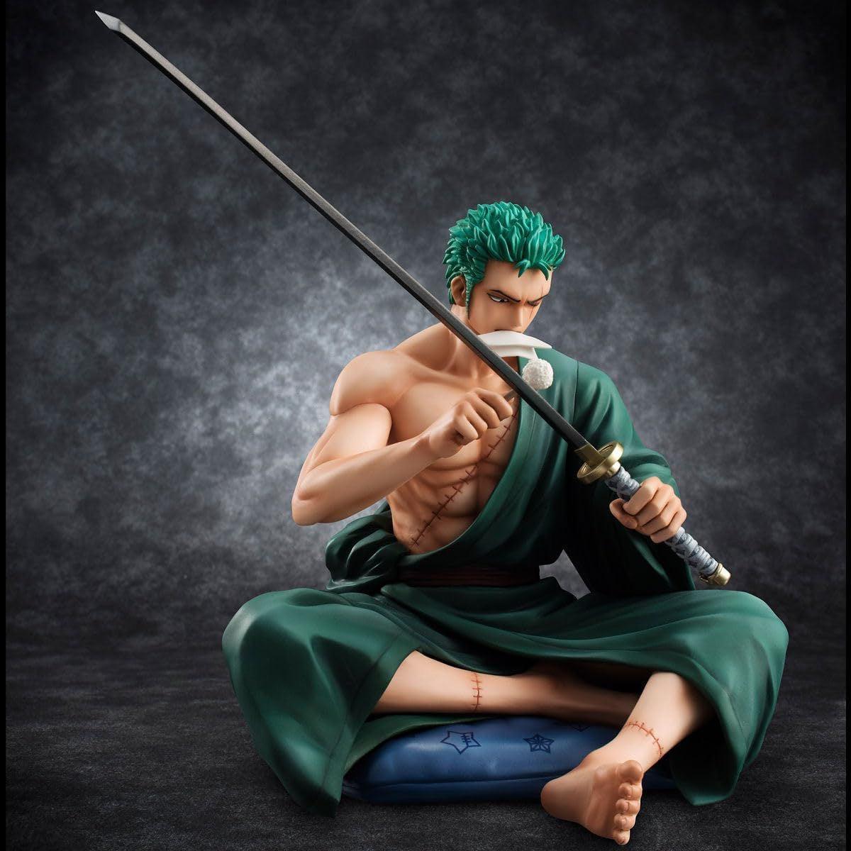 Megahouse One Piece Portrait.Of.Pirates (P.O.P) S.O.C Roronoa Zoro Figure