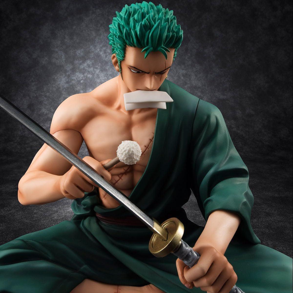 Megahouse One Piece Portrait.Of.Pirates (P.O.P) S.O.C Roronoa Zoro Figure