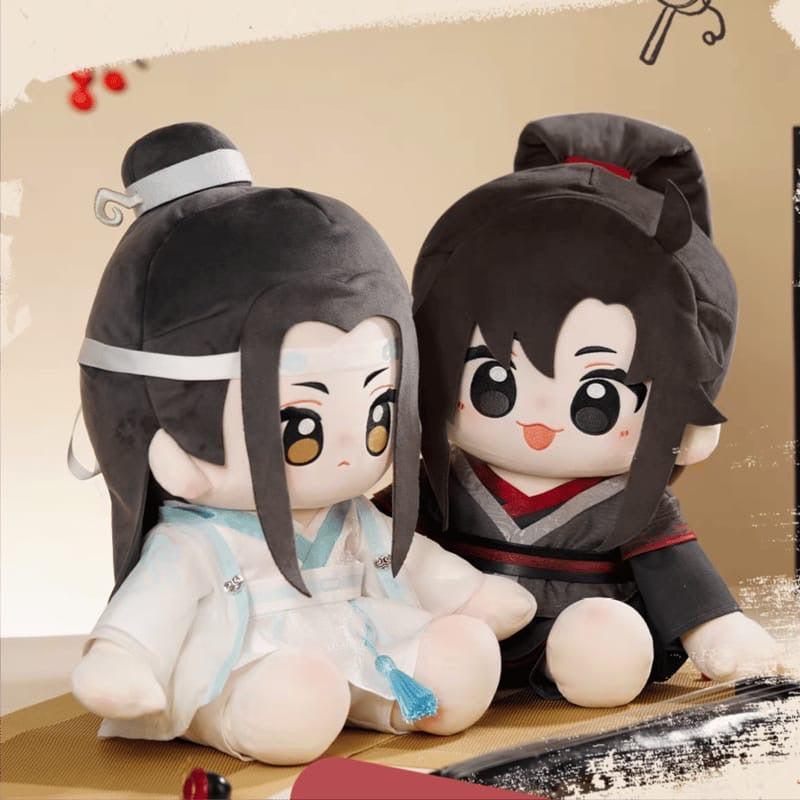 "Mo Dao Zu Shi (MDZS)" / "The Grandmaster of Demonic Cultivation" Anime - HUHU Sitting Plush Doll - Lan Wangji
