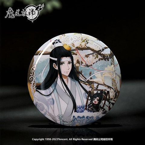 Mo Dao Zu Shi / The Master of Diabolism Wei Wuxian / Lan Wangji's Birthday Ver. Tin Badge / Pin