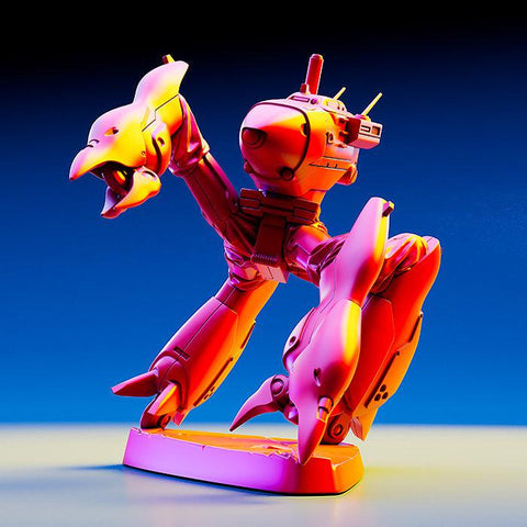 Mobile Police Patlabor PLAMAX MF-71 minimum factory Ingram & Crab-Man High Leg: Labor Color Ver.
