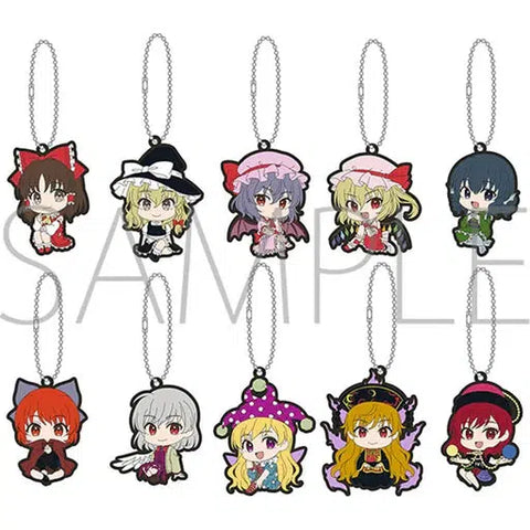 Movic Touhou Project Random Rubber Keychain