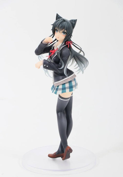 My Teen Romantic Comedy SNAFU TOO! Coreful Figure: Yukinoshita Yukino Cat Ears Uniform Ver.