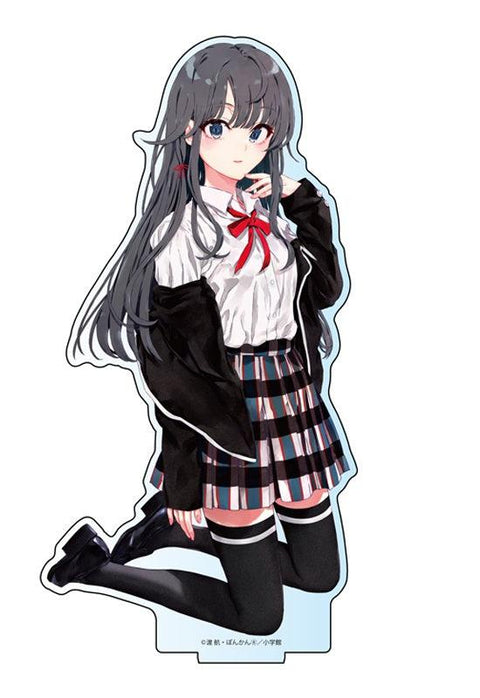 My Youth Romantic Comedy Is Wrong, As I Expected Matsumoto Shoji Yahari Ore no Seishun Love-come wa Machigatteiru. Acrylic Stand Yukino (School Uniform)